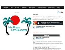 Tablet Screenshot of mypairofshoes.com